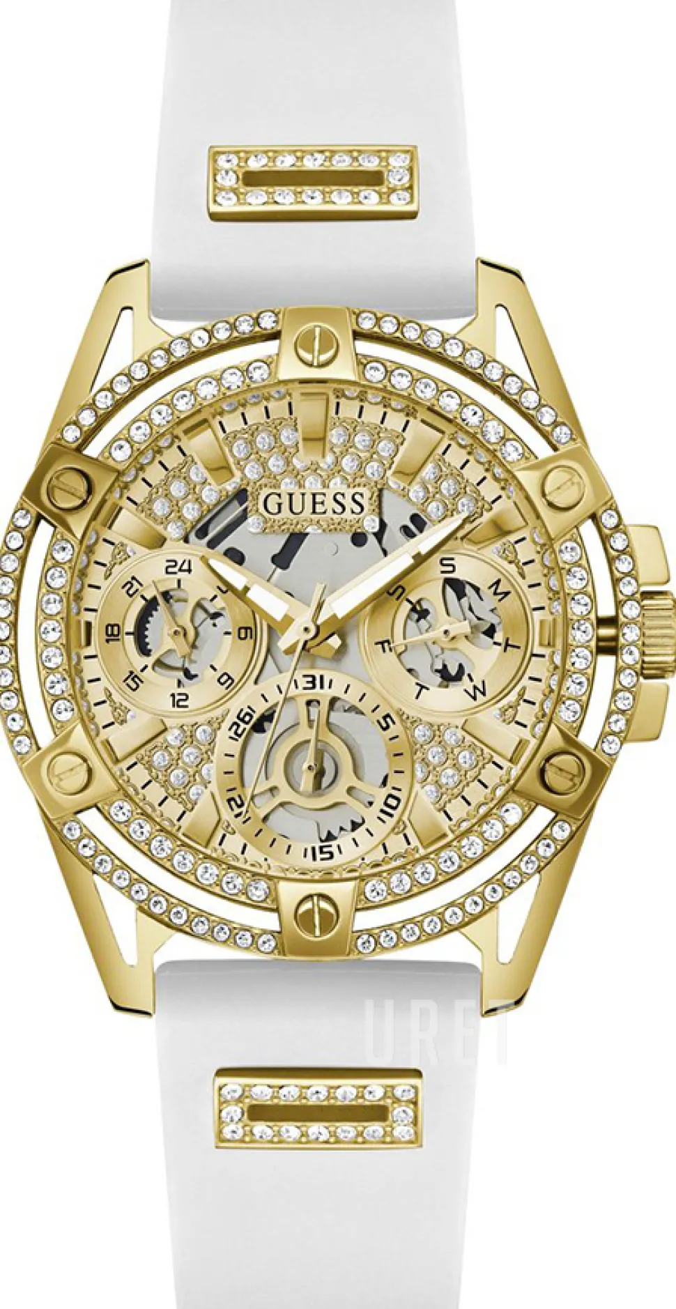 Queen Guld/Gulguldtonat stål Ø40 mm