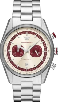 Racer Beige/Stål Ø42 mm