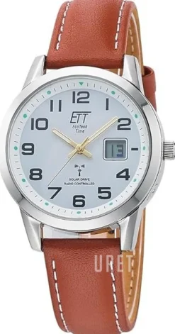 Radio-Controlled Vit/Läder Ø34 mm