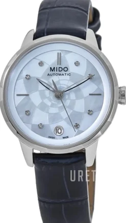 Rainflower Blå/Läder Ø34 mm