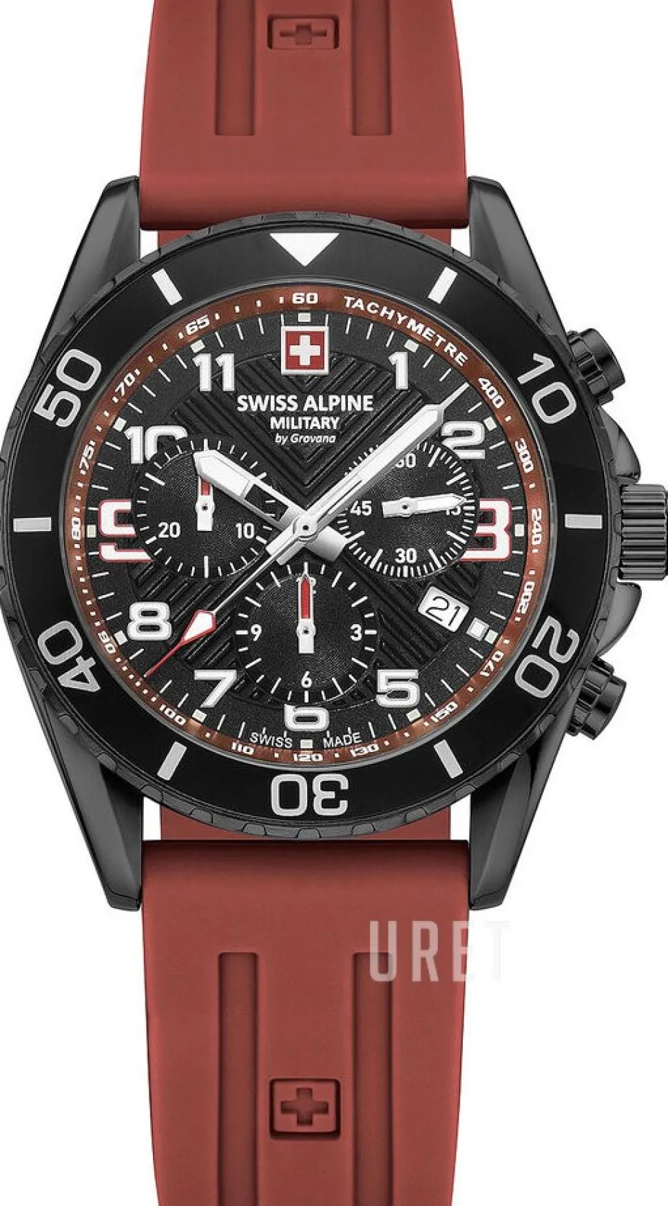 Raptor Svart/Gummi Ø42 mm