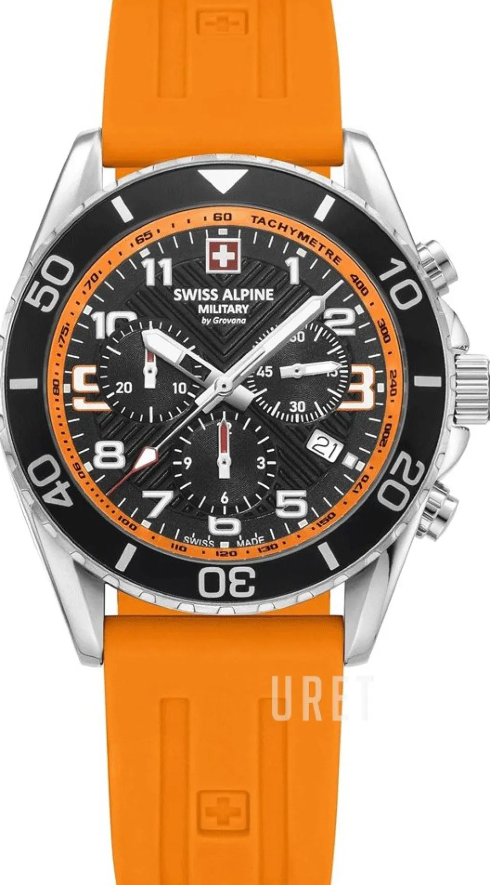 Raptor Svart/Gummi Ø42 mm