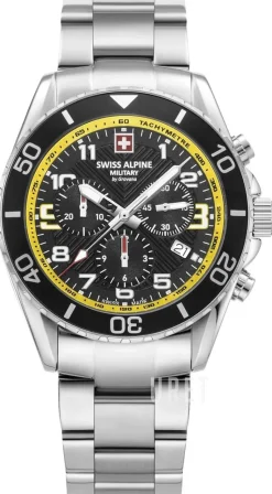 Raptor Svart/Stål Ø42 mm