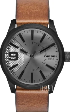 Rasp Grå/Läder Ø46 mm