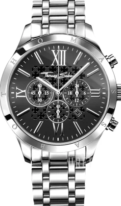 Rebel Svart/Stål Ø43 mm