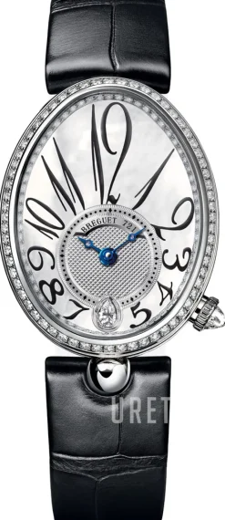 Reine De Naples Vit/Läder Ø28.45 mm