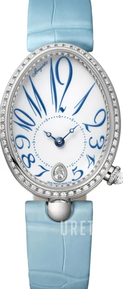 Reine De Naples Vit/Läder Ø28.45 mm