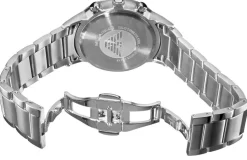 Renato Blå/Stål Ø43 mm