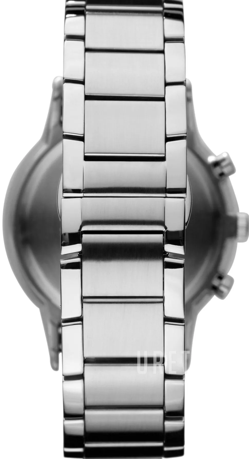 Renato Svart/Stål Ø43 mm