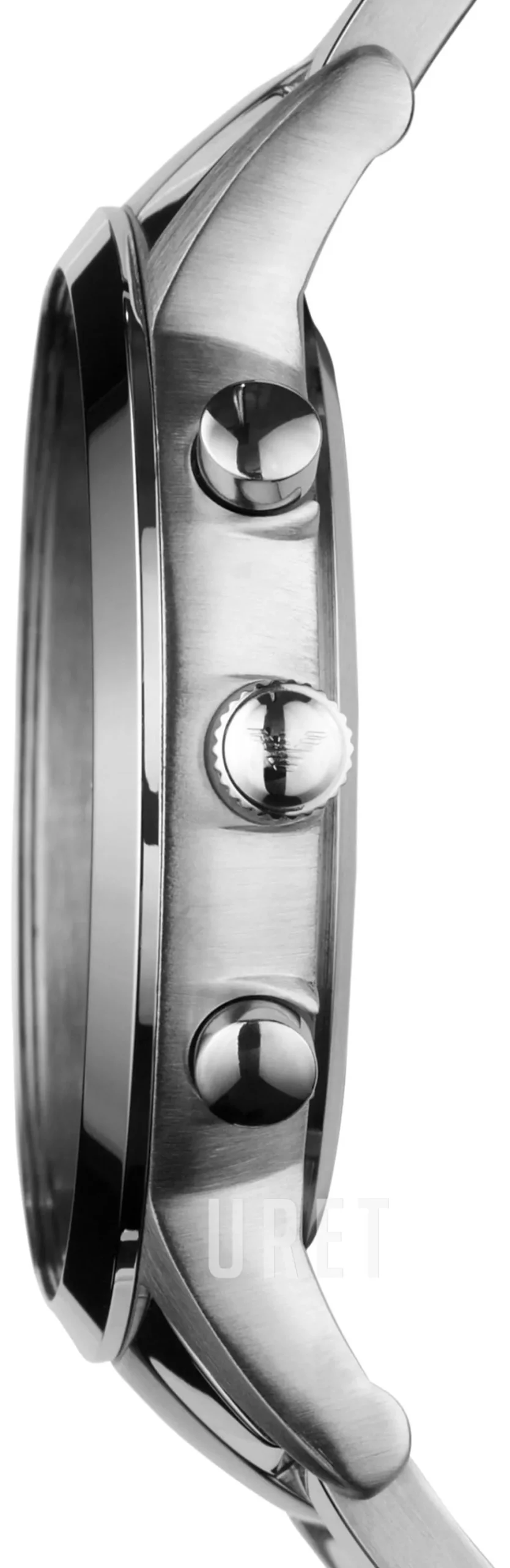 Renato Svart/Stål Ø43 mm