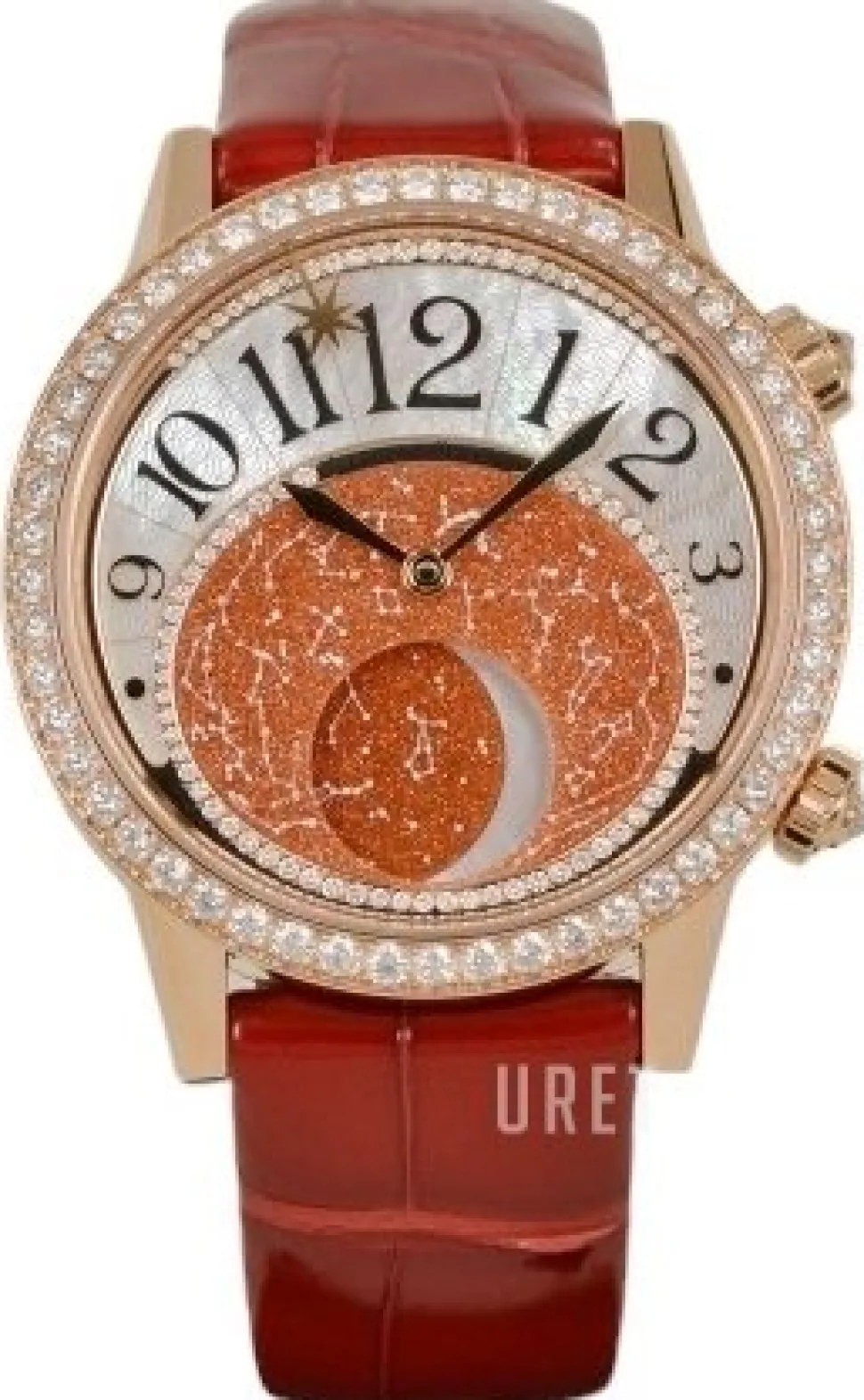 Rendez-Vous Röd/Läder Ø39 mm