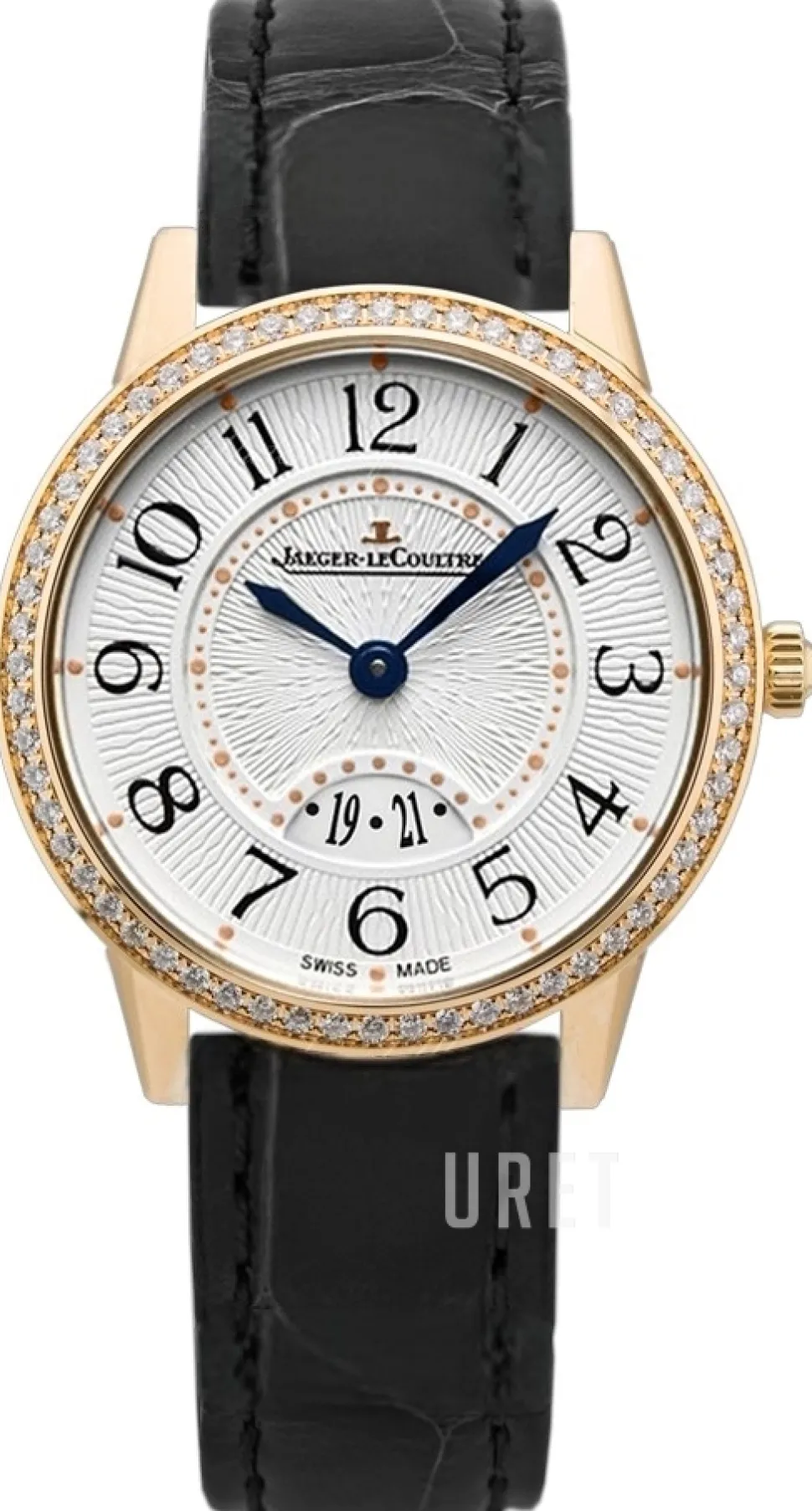 Rendez-Vous Silverfärgad/Läder Ø34 mm