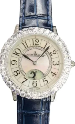 Rendez-Vous Silverfärgad/Läder Ø36 mm