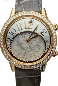 Rendez-Vous Silverfärgad/Läder Ø37.5 mm