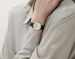 Rendez-Vous Silverfärgad/Läder Ø29 mm