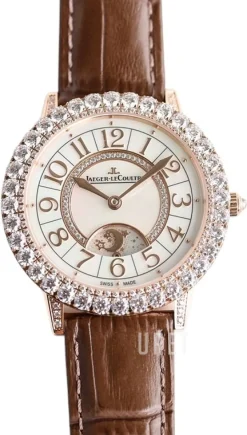 Rendez-Vous Silverfärgad/Läder Ø36 mm