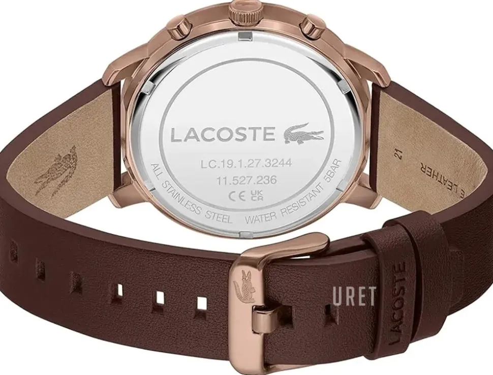 Replay Svart/Läder Ø44 mm