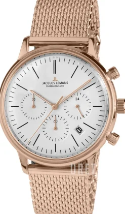 Retro Classic Vit/Roséguldstonat stål Ø39 mm