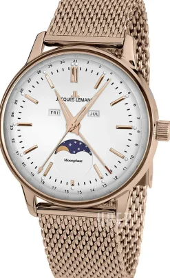 Retro Classic Vit/Roséguldstonat stål Ø38 mm