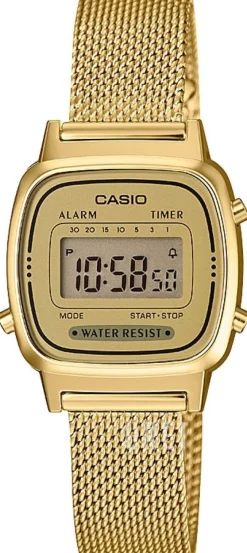 Retro LCD/Gulguldtonat stål