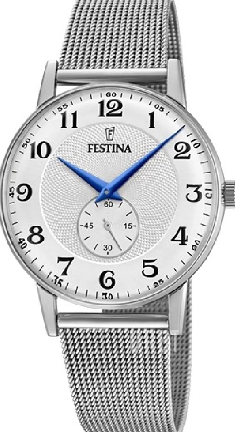 Retro Silverfärgad/Stål Ø36 mm