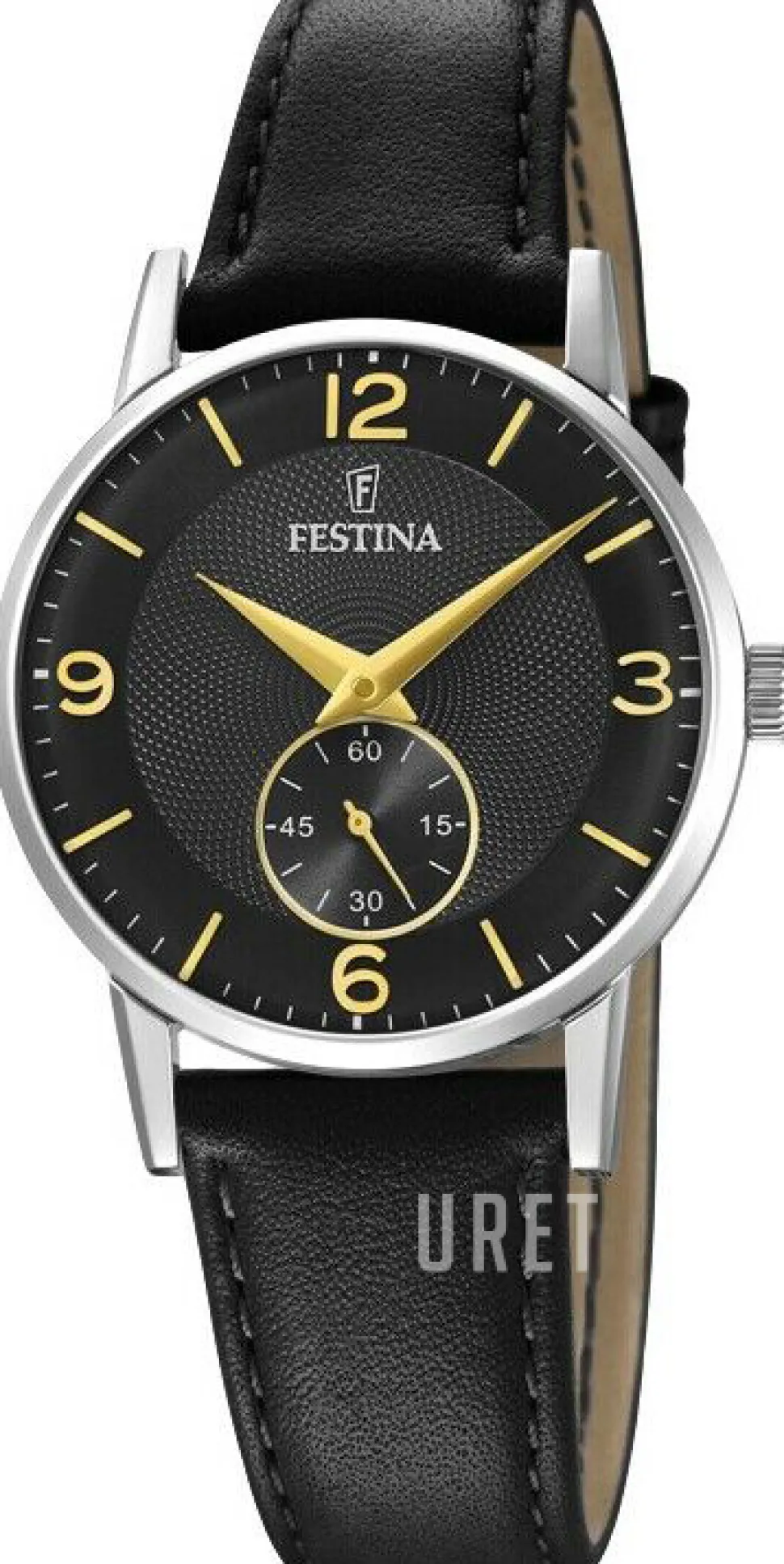 Retro Svart/Läder Ø29 mm