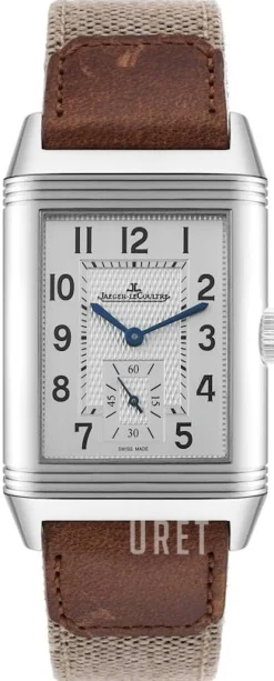 Reverso Classic Silverfärgad/Läder