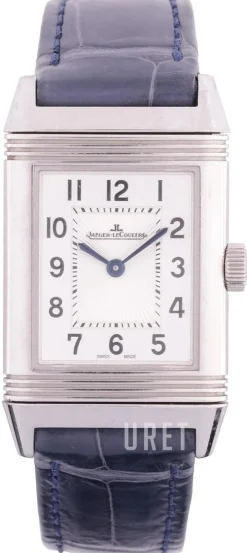 Reverso Classic Silverfärgad/Läder