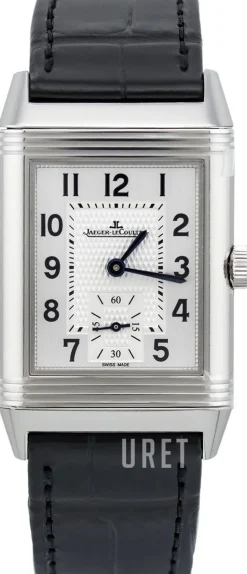 Reverso Classic Silverfärgad/Läder