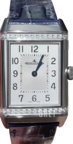 Reverso Classic Silverfärgad/Läder