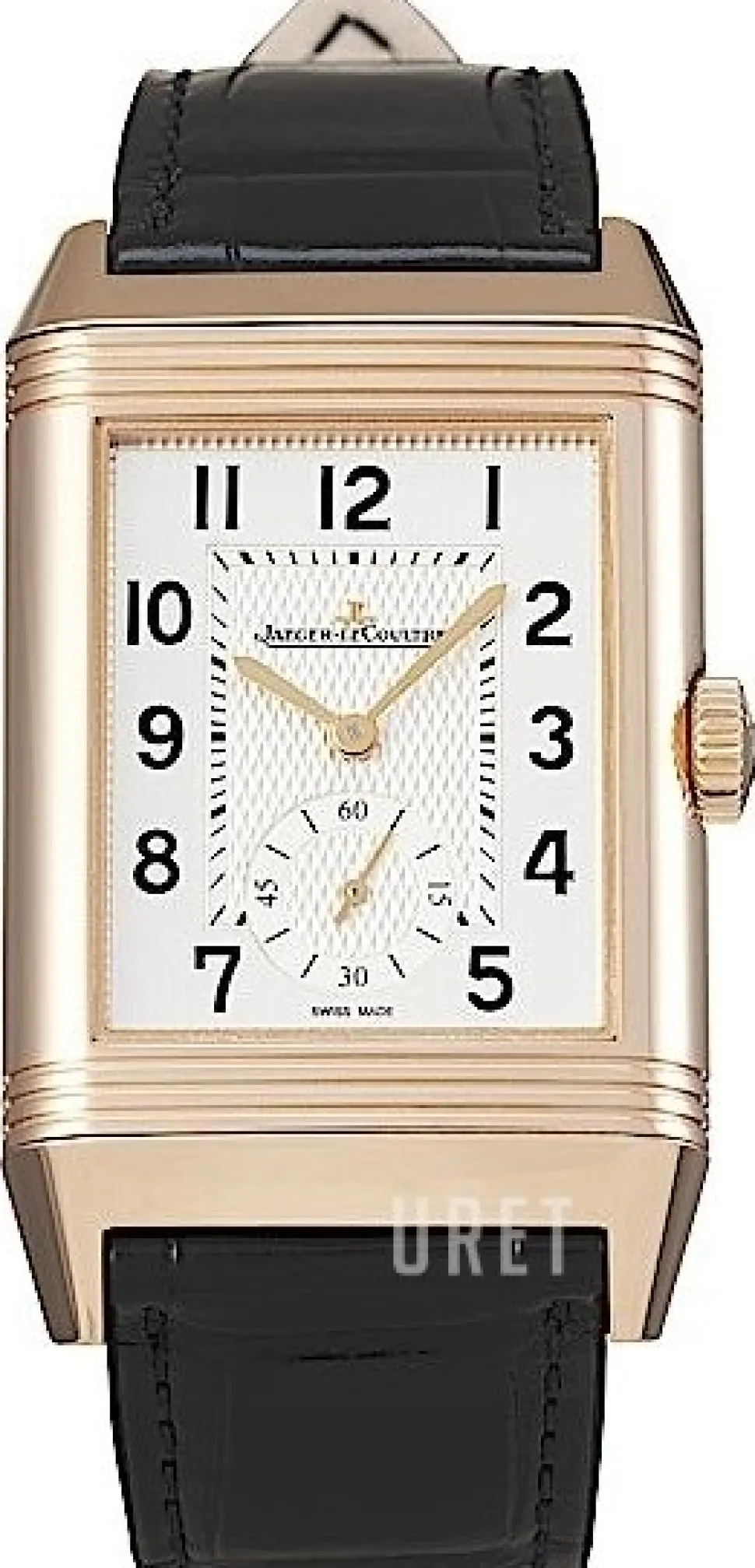 Reverso Classic Silverfärgad/Läder