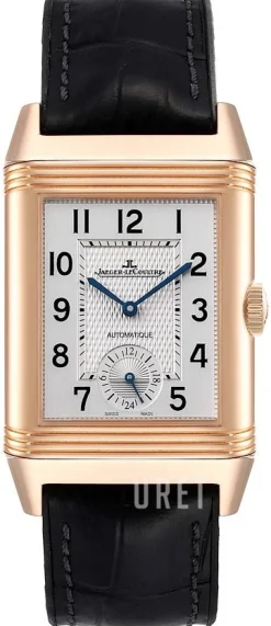 Reverso Classic Silverfärgad/Läder