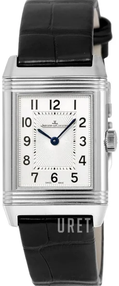Reverso Classic Small Stainless Steel Silverfärgad/Läder