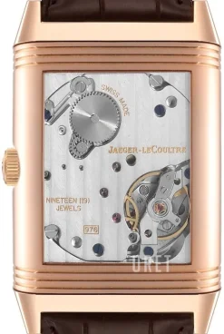 Reverso Classique Grande 976 Vit/Läder 48.5x30 mm