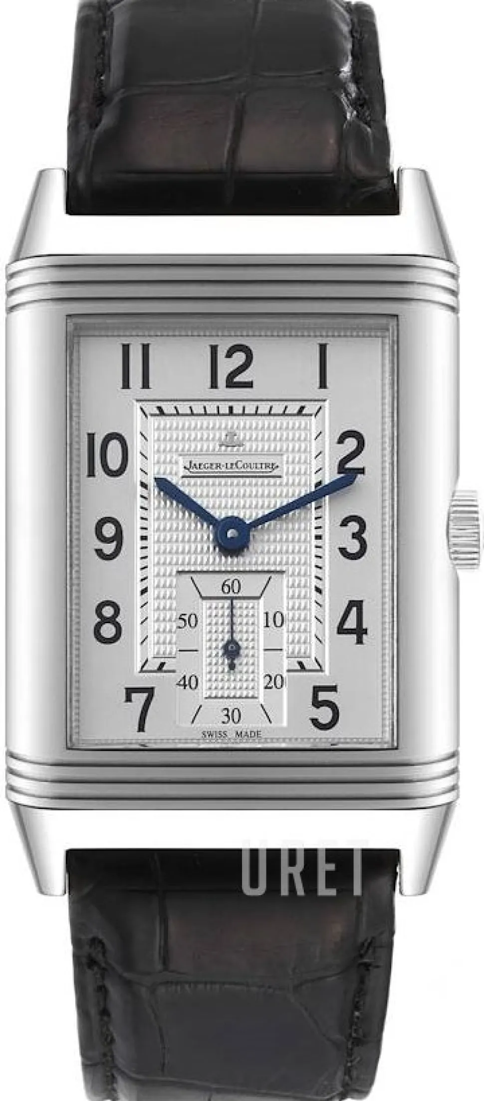 Reverso Classique Grande 976 Vit/Läder 48.5x30 mm