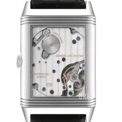 Reverso Classique Grande 976 Vit/Läder 48.5x30 mm