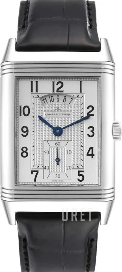 Reverso Grande Silverfärgad/Läder