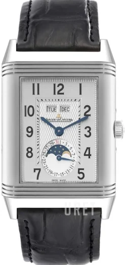 Reverso Grande Silverfärgad/Läder