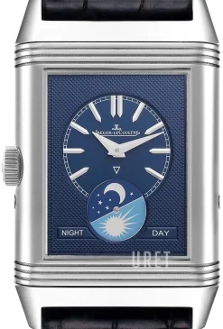 Reverso Silverfärgad/Läder