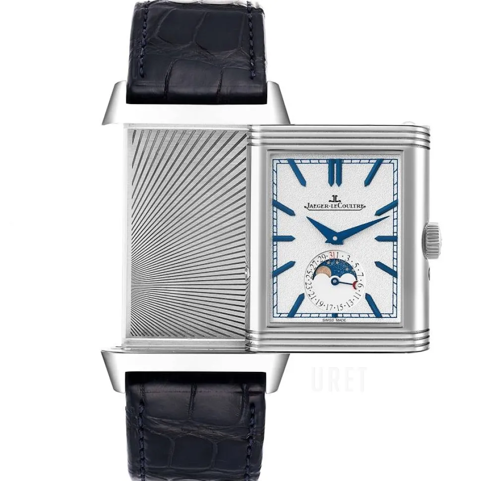 Reverso Silverfärgad/Läder