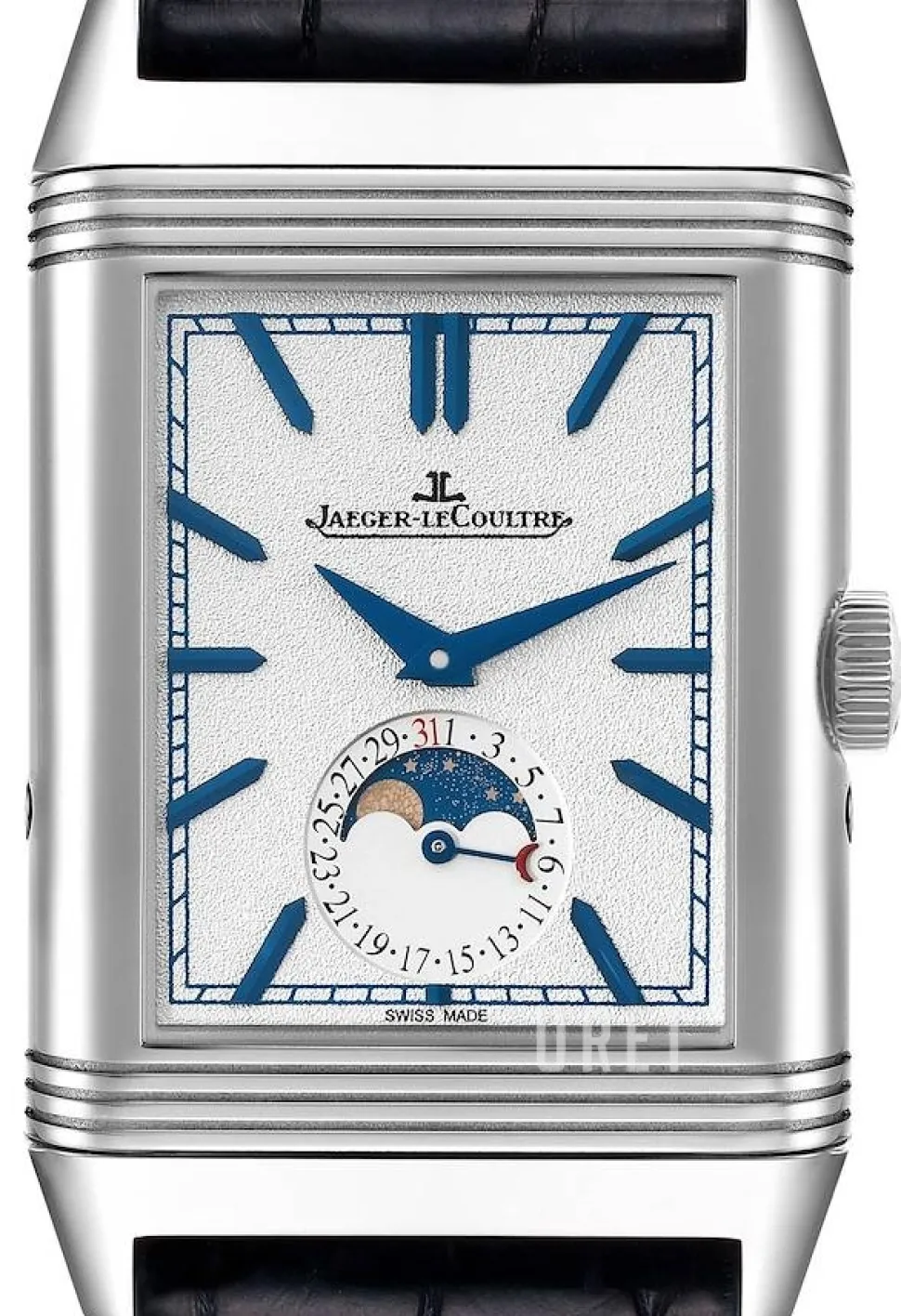 Reverso Silverfärgad/Läder