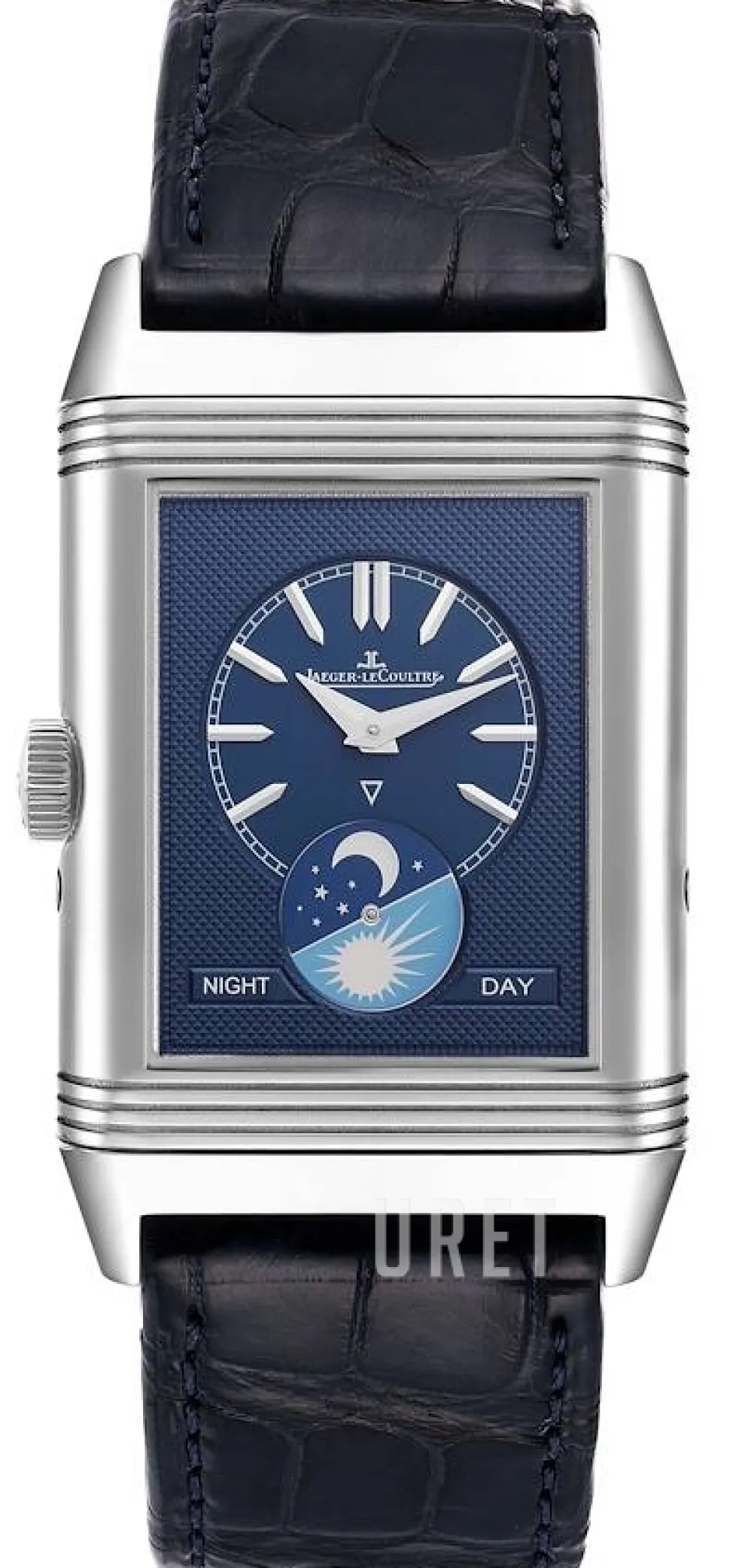 Reverso Silverfärgad/Läder