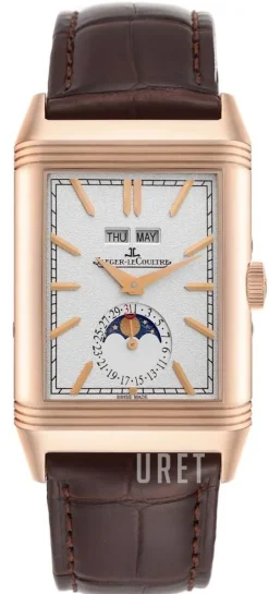 Reverso Silverfärgad/Läder