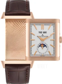 Reverso Silverfärgad/Läder