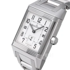 Reverso Squadra Hometime Silverfärgad/Stål 50.5x35 mm