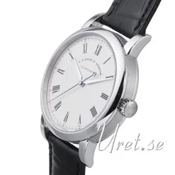 Richard Lange Silverfärgad/Läder Ø40.5 mm