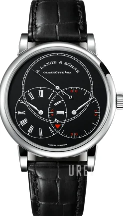 Richard Lange Svart/Läder Ø40 mm