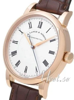 Richard Lange Vit/Läder Ø40.5 mm