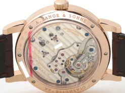 Richard Lange Vit/Läder Ø40.5 mm