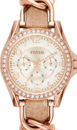 Riley Beige/Läder Ø38 mm